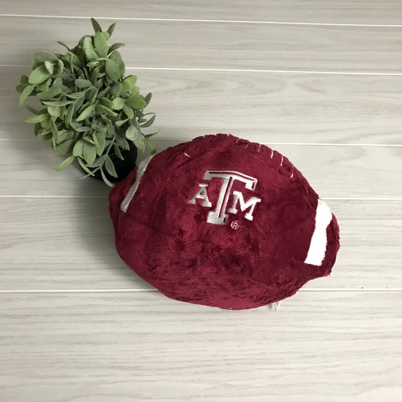 Texas A & M Aggies plush stuffed mascot football zipper converts teddy  football - Picture 7 of 8